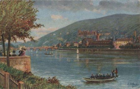 Heidelberg - Blick von der Neuenheimer Landstraße Heidelberg - Blick von der Neuenheimer Landstraße