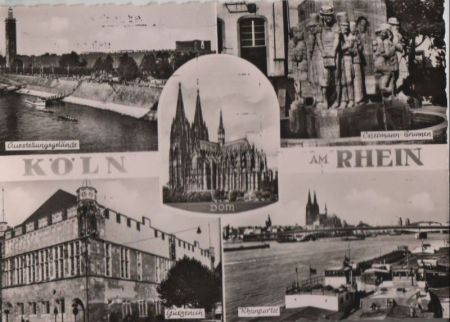 Köln - u.a. Dom - 1958 Köln - u.a. Dom - 1958