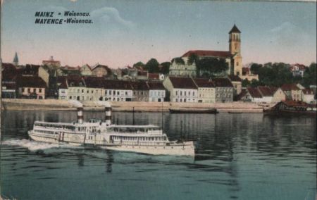 Mainz - Weisenau - 1927 Mainz - Weisenau - 1927