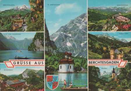 Berchtesgaden - u.a. Kehlsteinhaus - ca. 1970 Berchtesgaden - u.a. Kehlsteinhaus - ca. 1970