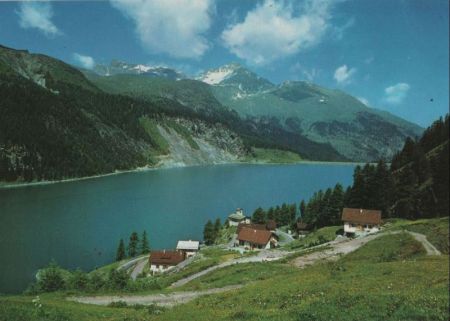 Schweiz - Julierpass - Rest. Marmorerasee - ca. 1980 Schweiz - Julierpass - Rest. Marmorerasee - ca. 1980