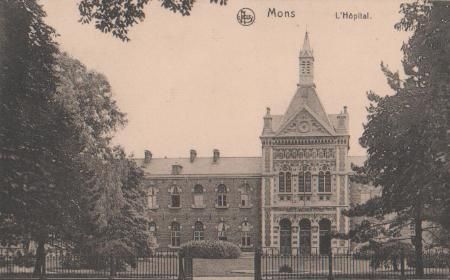 Belgien - Mons - Hopital - 1917 Belgien - Mons - Hopital - 1917