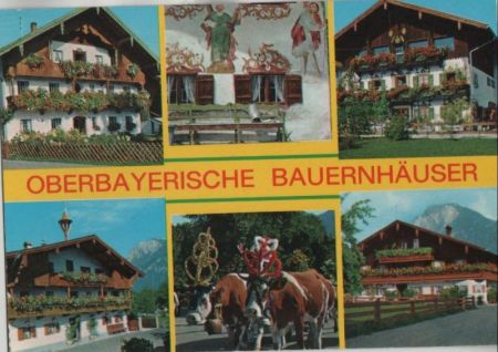 Oberbayern - Bauernhäuser - ca. 1980 Oberbayern - Bauernhäuser - ca. 1980