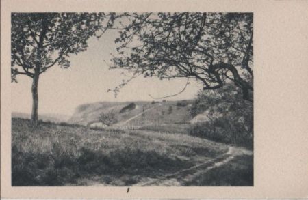 Weg zum Hügel - ca. 1955 Weg zum Hügel - ca. 1955