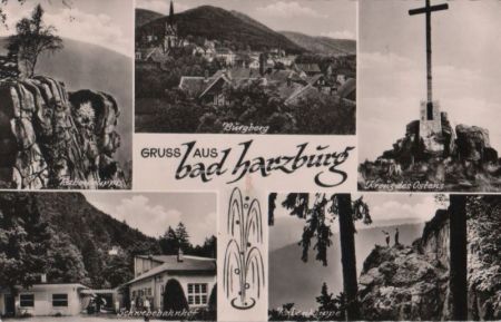 Bad Harzburg - u.a. Rabenklippe - 1966 Bad Harzburg - u.a. Rabenklippe - 1966