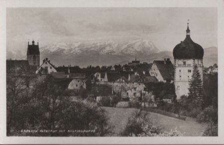 Österreich - Bregenz - Altstadt - ca. 1950 Österreich - Bregenz - Altstadt - ca. 1950