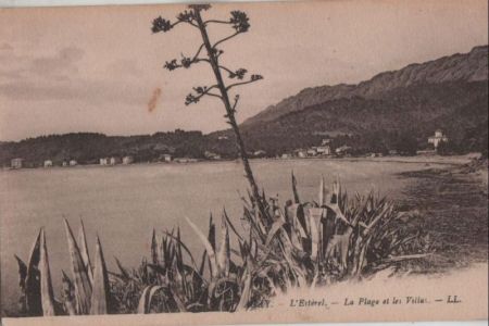 Frankreich - Esterel - La Plage et les Villas - 1919 Frankreich - Esterel - La Plage et les Villas - 1919