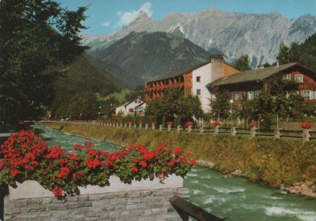 Österreich - Schruns - mit Litzdamm - 1971 Österreich - Schruns - mit Litzdamm - 1971