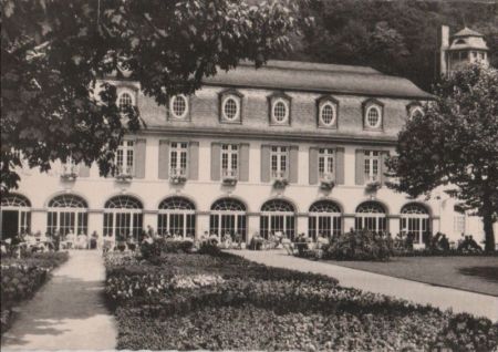 Bad Bertrich - Wandelhalle im Kurpark - 1969 Bad Bertrich - Wandelhalle im Kurpark - 1969