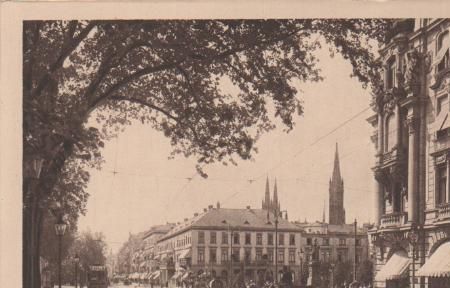 Wiesbaden - Wilhelmstraße - ca. 1935 Wiesbaden - Wilhelmstraße - ca. 1935