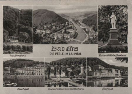 Bad Ems - u.a. Kurhaus - 1957 Bad Ems - u.a. Kurhaus - 1957