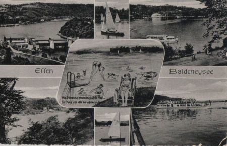 Essen - Baldeneysee - 1956 Essen - Baldeneysee - 1956