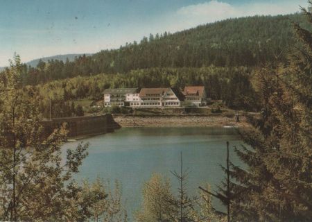 Schwarzenbachtalsperre - Schwarzenbachhotel - 1970 Schwarzenbachtalsperre - Schwarzenbachhotel - 1970