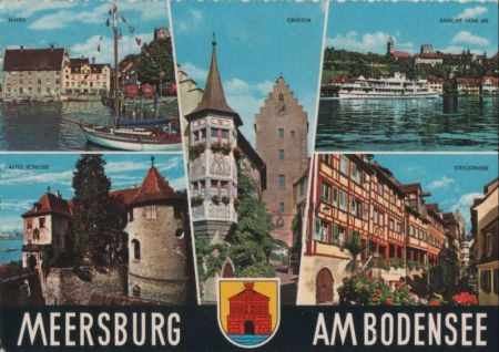 Meersburg - u.a. Hafen - 1966 Meersburg - u.a. Hafen - 1966