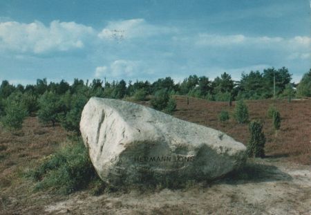 Bad Bevensen - Löns-Gedenkstein - 1970 Bad Bevensen - Löns-Gedenkstein - 1970