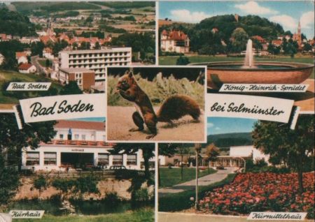 Bad Soden-Salmünster - u.a. König-Heinrich-Sprudel - 1966 Bad Soden-Salmünster - u.a. König-Heinrich-Sprudel - 1966