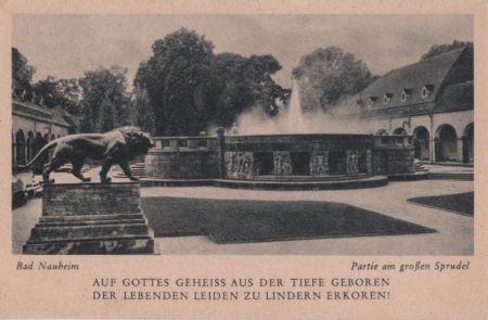Bad Nauheim - Partie am großen Sprudel Bad Nauheim - Partie am großen Sprudel