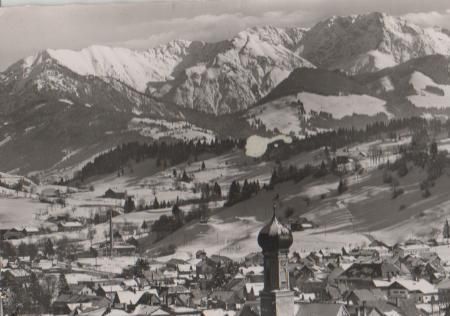 Immenstadt mit Daumengruppe - ca. 1965 Immenstadt mit Daumengruppe - ca. 1965