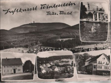 Waltershausen-Winterstein - mit 5 Bildern - ca. 1965 Waltershausen-Winterstein - mit 5 Bildern - ca. 1965