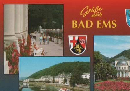 Bad Ems an der Lahn - 3 Bilder - ca. 1995 Bad Ems an der Lahn - 3 Bilder - ca. 1995