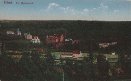 Erfurt - Steigerwald - ca. 1920 Erfurt - Steigerwald - ca. 1920