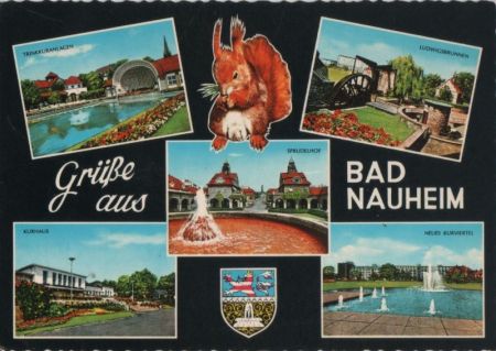 Bad Nauheim - u.a. Trinkkuranlagen - 1970 Bad Nauheim - u.a. Trinkkuranlagen - 1970