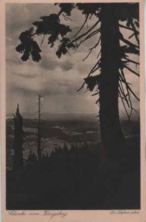 Schierke - vom Königsberg - ca. 1950 Schierke - vom Königsberg - ca. 1950