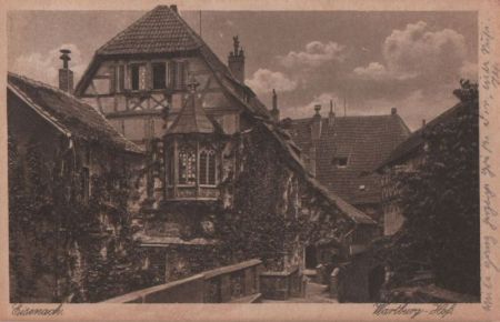 Eisenach - Wartburg-Hof - ca. 1935 Eisenach - Wartburg-Hof - ca. 1935