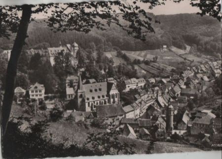 Stolberg - Blick von der Lutherbuche - 1957 Stolberg - Blick von der Lutherbuche - 1957