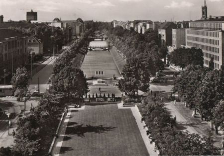 Düsseldorf - Königsallee - 1958 Düsseldorf - Königsallee - 1958