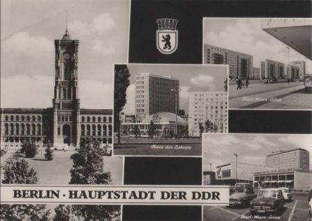 Berlin, Ostteil - u.a. Haus des Lehrers - 1967 Berlin, Ostteil - u.a. Haus des Lehrers - 1967