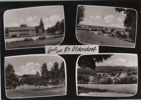 Preußisch Oldendorf - mit 4 Bildern - 1967 Preußisch Oldendorf - mit 4 Bildern - 1967