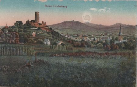 Bonn-Bad Godesberg - Ruine Godesberg - 1915 Bonn-Bad Godesberg - Ruine Godesberg - 1915