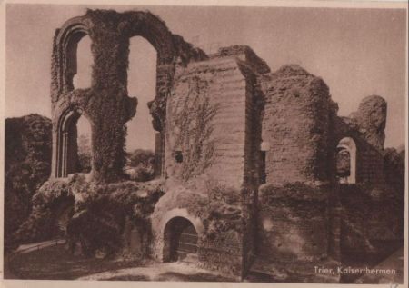 Trier - Kaiserthermen - ca. 1955 Trier - Kaiserthermen - ca. 1955