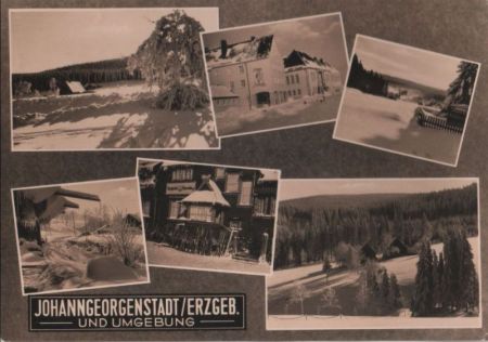 Johanngeorgenstadt - mit Umgebung - 1965 Johanngeorgenstadt - mit Umgebung - 1965