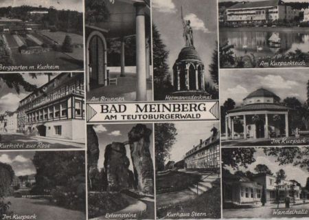Bad Meinberg - u.a. Hermannsdenkmal - 1978 Bad Meinberg - u.a. Hermannsdenkmal - 1978