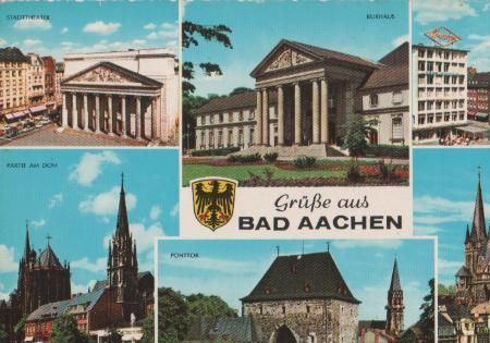 Grüße aus Bad Aachen - ca. 1965 Grüße aus Bad Aachen - ca. 1965
