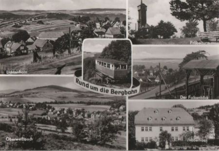 Oberweißbach - Rund um die Bergbahn - 1979 Oberweißbach - Rund um die Bergbahn - 1979
