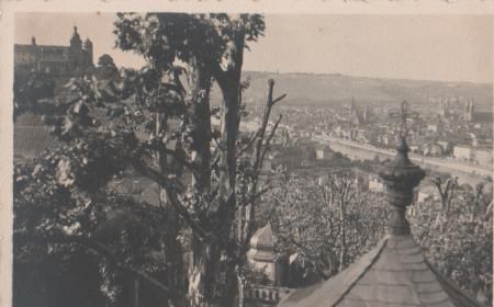 Würzburg vom Käppele - ca. 1955 Würzburg vom Käppele - ca. 1955