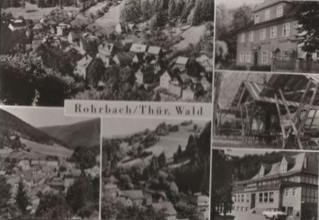 Rohrbach - 6 Teilbilder - 1978 Rohrbach - 6 Teilbilder - 1978