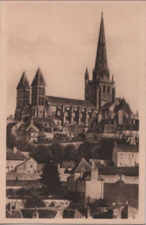 Frankreich - Autun - Cathedrale Saint-Lazare - ca. 1935 Frankreich - Autun - Cathedrale Saint-Lazare - ca. 1935
