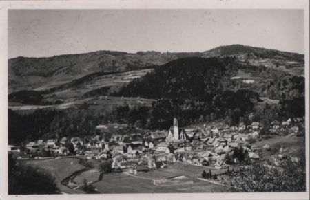 Schönau im Schwarzwald - von oben Schönau im Schwarzwald - von oben