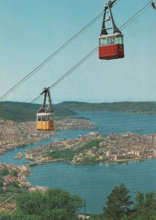 Norwegen - Bergen - Ulriksbanen - 1966 Norwegen - Bergen - Ulriksbanen - 1966
