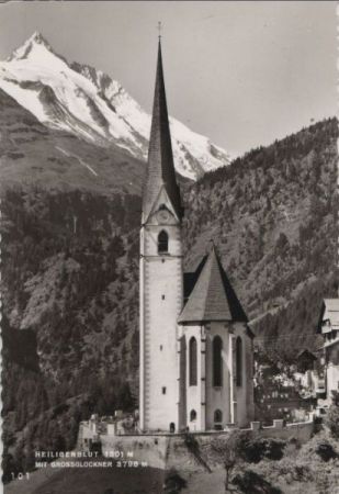 Österreich - Heiligenblut - mit Großglockner - ca. 1965 Österreich - Heiligenblut - mit Großglockner - ca. 1965