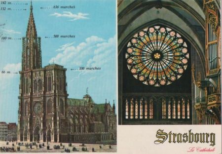 Frankreich - Strasbourg - Le Cathedrale - 1978 Frankreich - Strasbourg - Le Cathedrale - 1978
