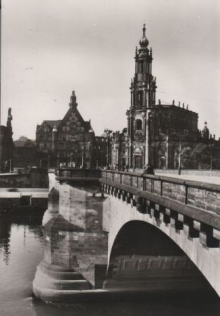 Dresden - Dimitroffbrücke - 1983 Dresden - Dimitroffbrücke - 1983