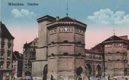 München - Isartor - ca. 1925 München - Isartor - ca. 1925