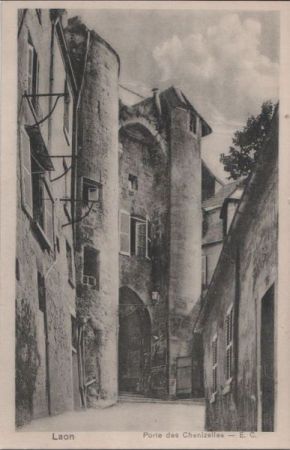 Frankreich - Laon - Porte des Chenizelles - ca. 1950 Frankreich - Laon - Porte des Chenizelles - ca. 1950