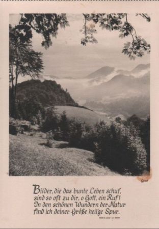Landschaft im Gebirge - 1965 Landschaft im Gebirge - 1965