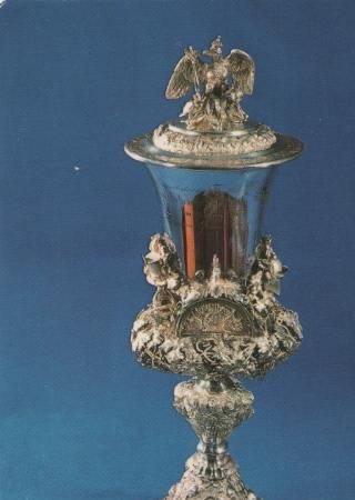 Frankfurt Bundespostmuseum Silberpokal - 1990 Frankfurt Bundespostmuseum Silberpokal - 1990